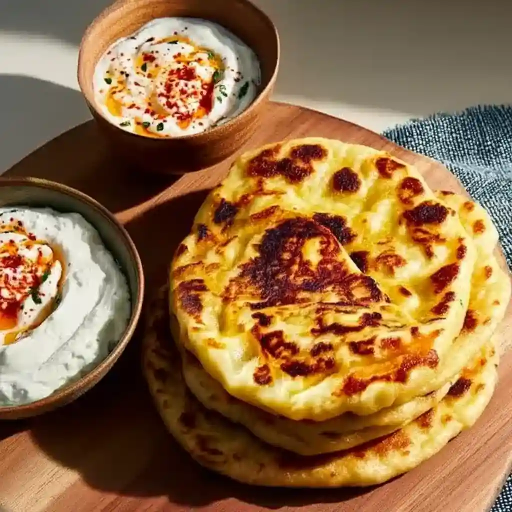 Chili Crisp Cottage Cheese Flatbread