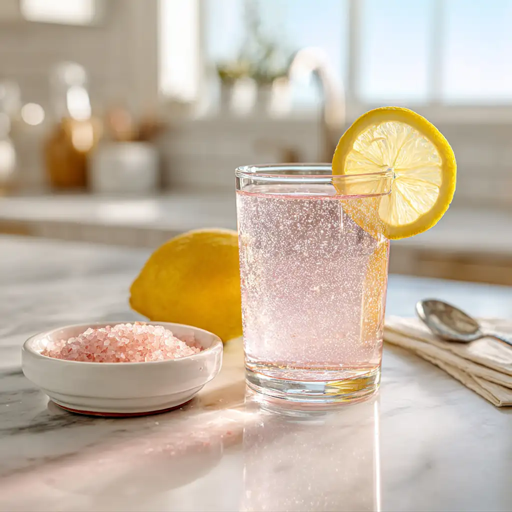 what is the pink salt trick recipe – sole water in preparation