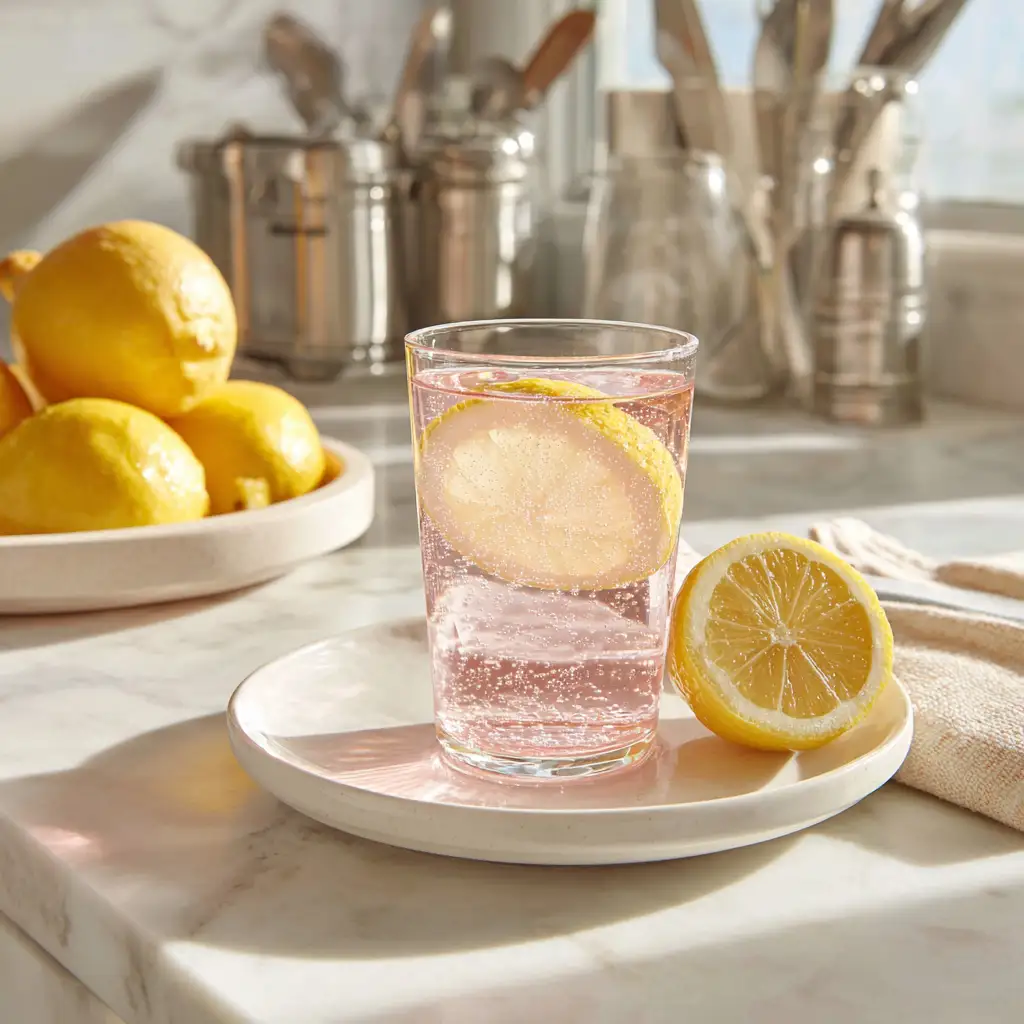 the pink salt trick recipe with lemon and apple cider vinegar