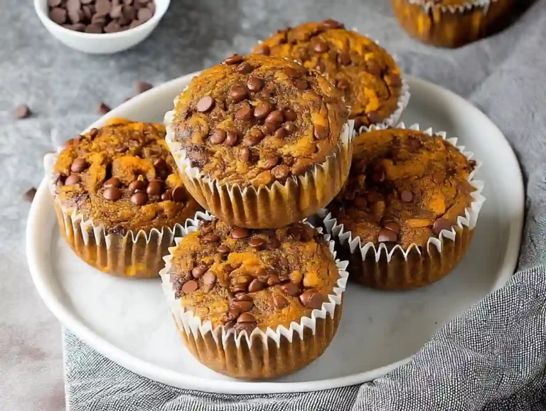almond flour pumpkin muffins recipe, gluten free and grain free fall baking