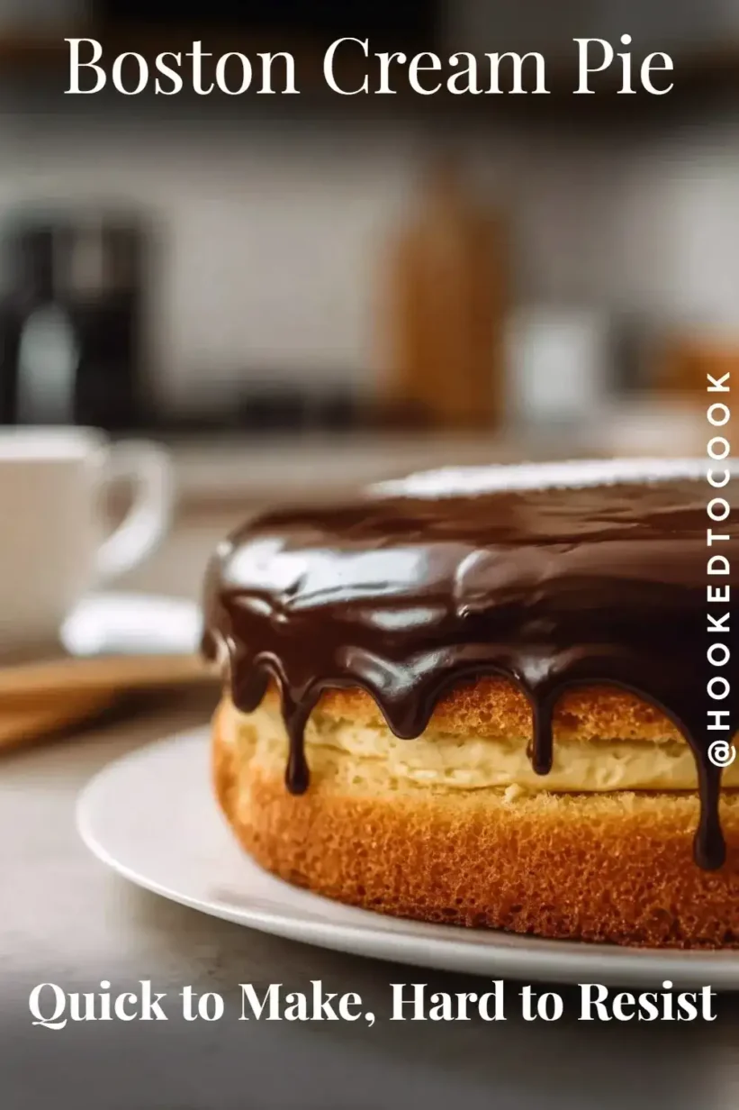 Boston Cream Pie Recipe