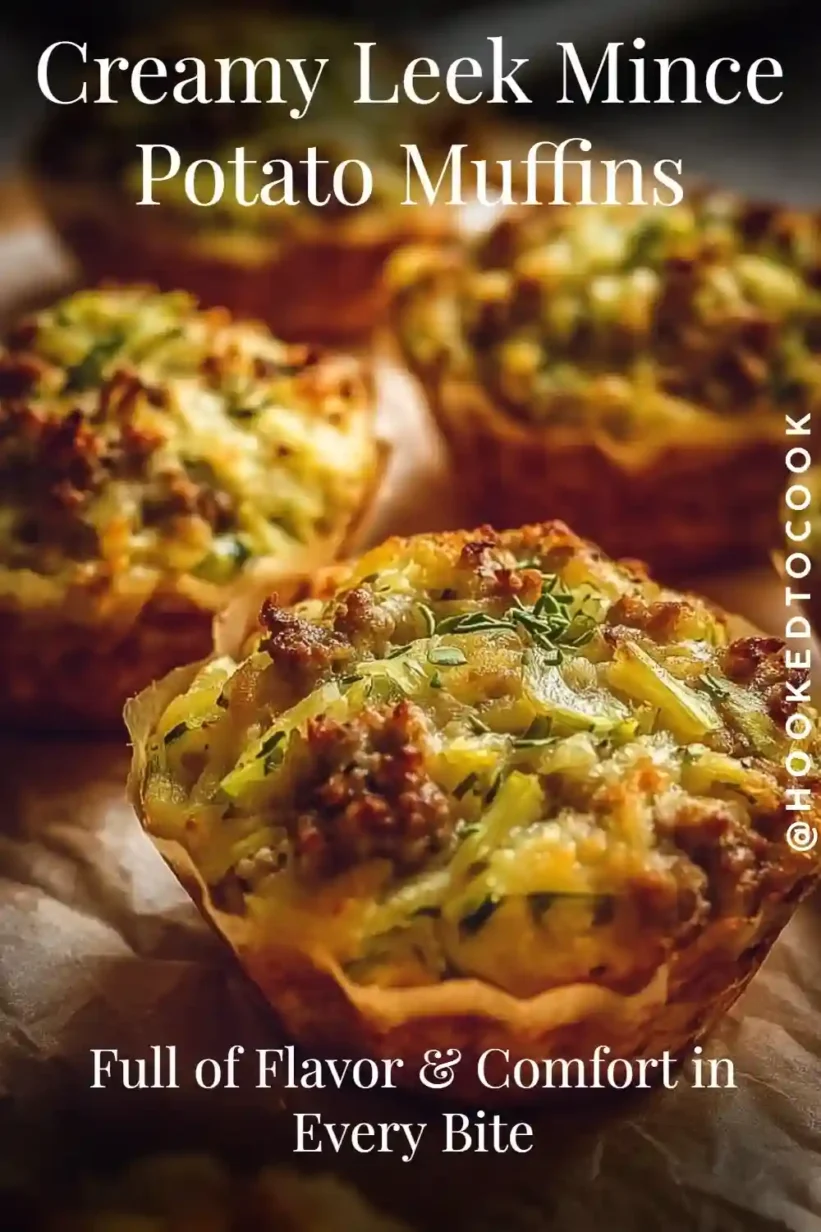 Delicious Creamy Leek Mince Potato Muffins for Cozy Snacking