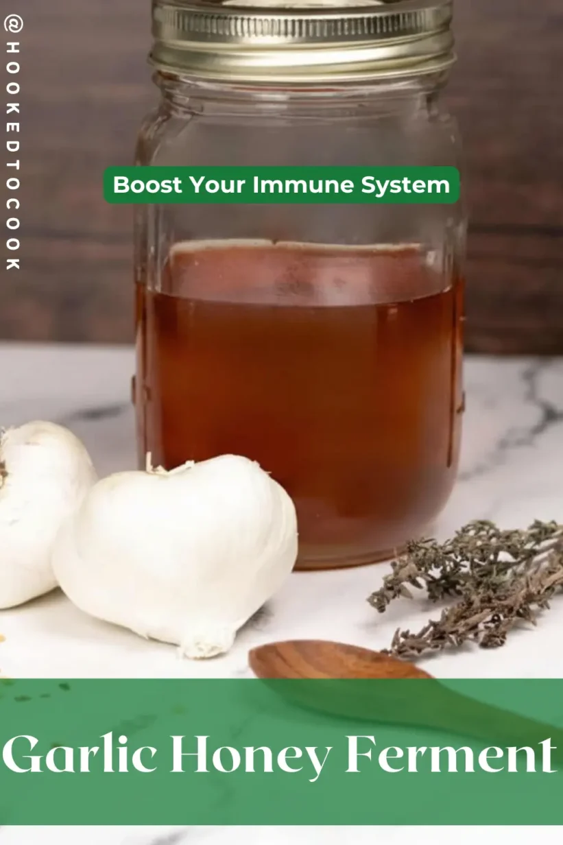 Deliciously vibrant Garlic Honey Ferment is a go-to for natural cold remedies. Dive into its health benefits!