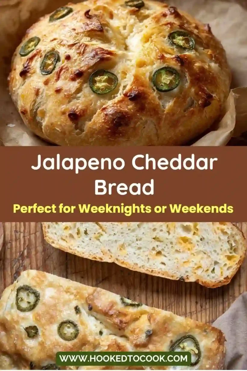Freshly baked Jalapeno Cheddar Bread