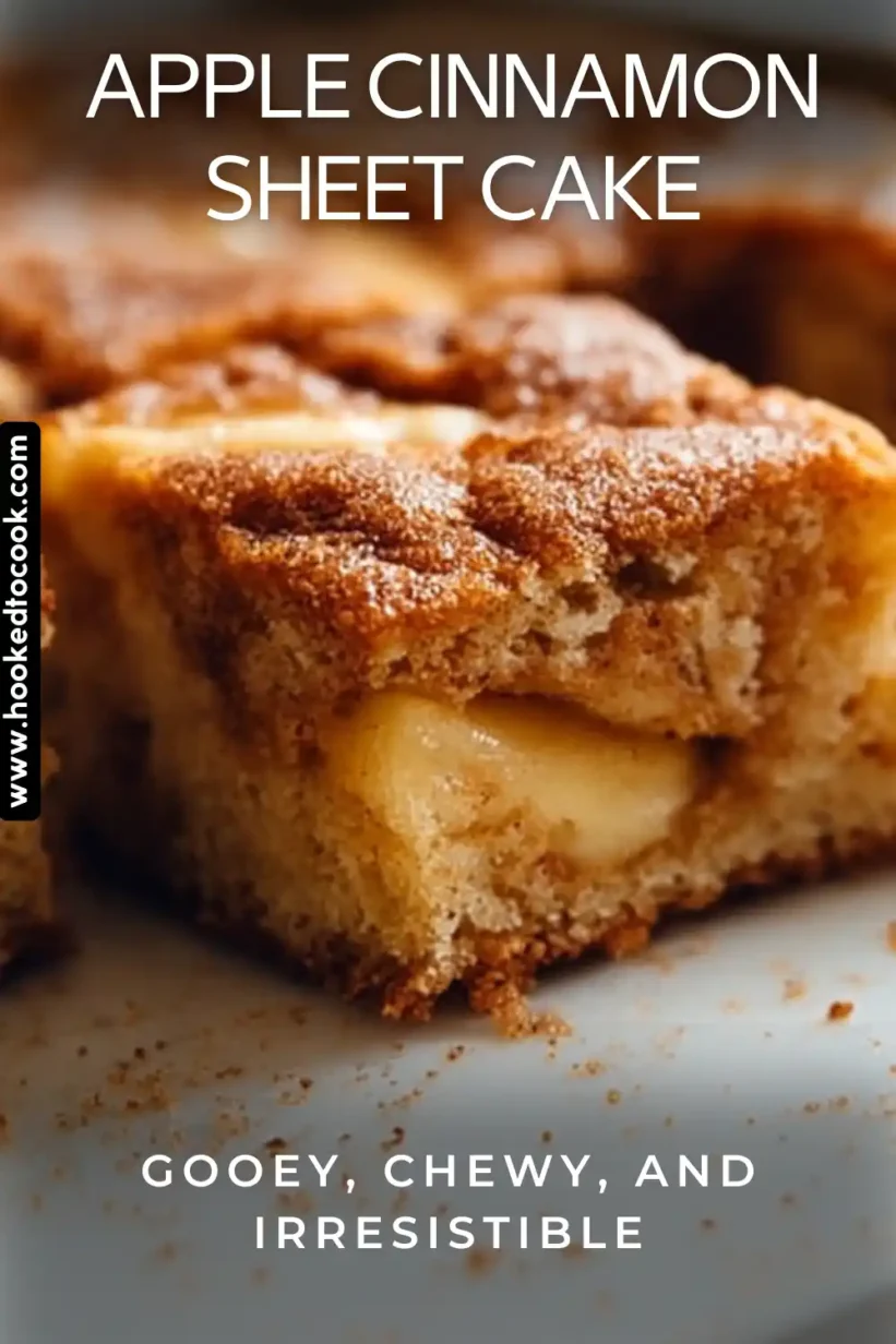 The Best Apple Cinnamon Sheet Cake Recipe for Fall 2025, beautifully baked and garnished.