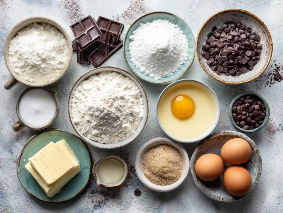 Boston Cream Pie ingredients