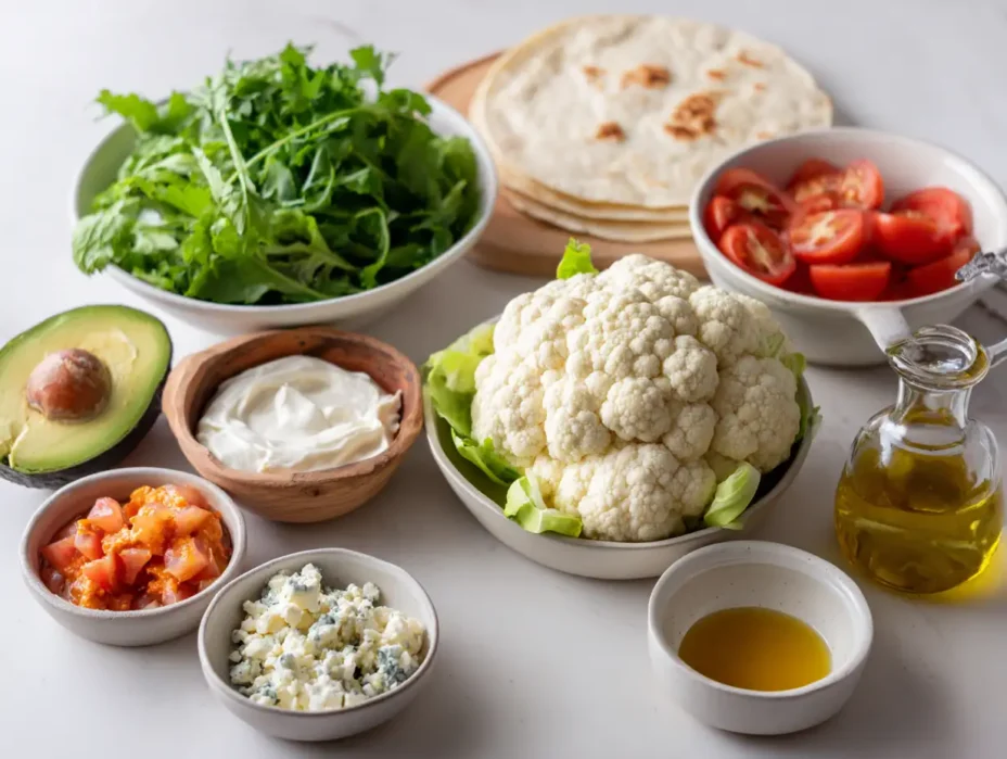 Buffalo Cauliflower ingredients ingredients