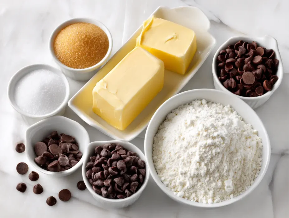 Christmas cookie bars ingredients