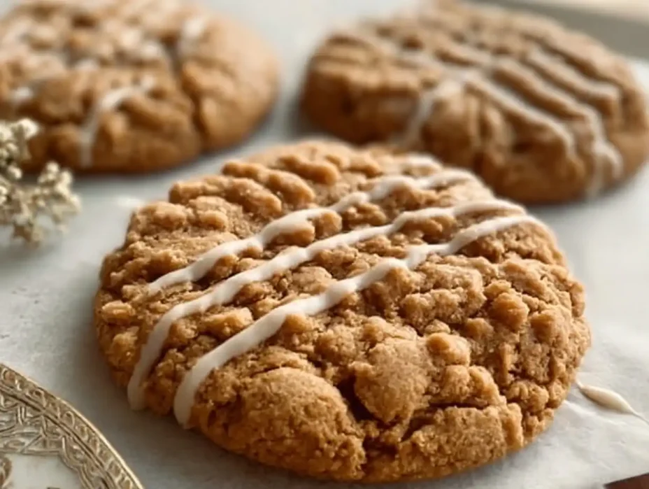 Gilmore Girls-inspired coffee cake cookies on a plate