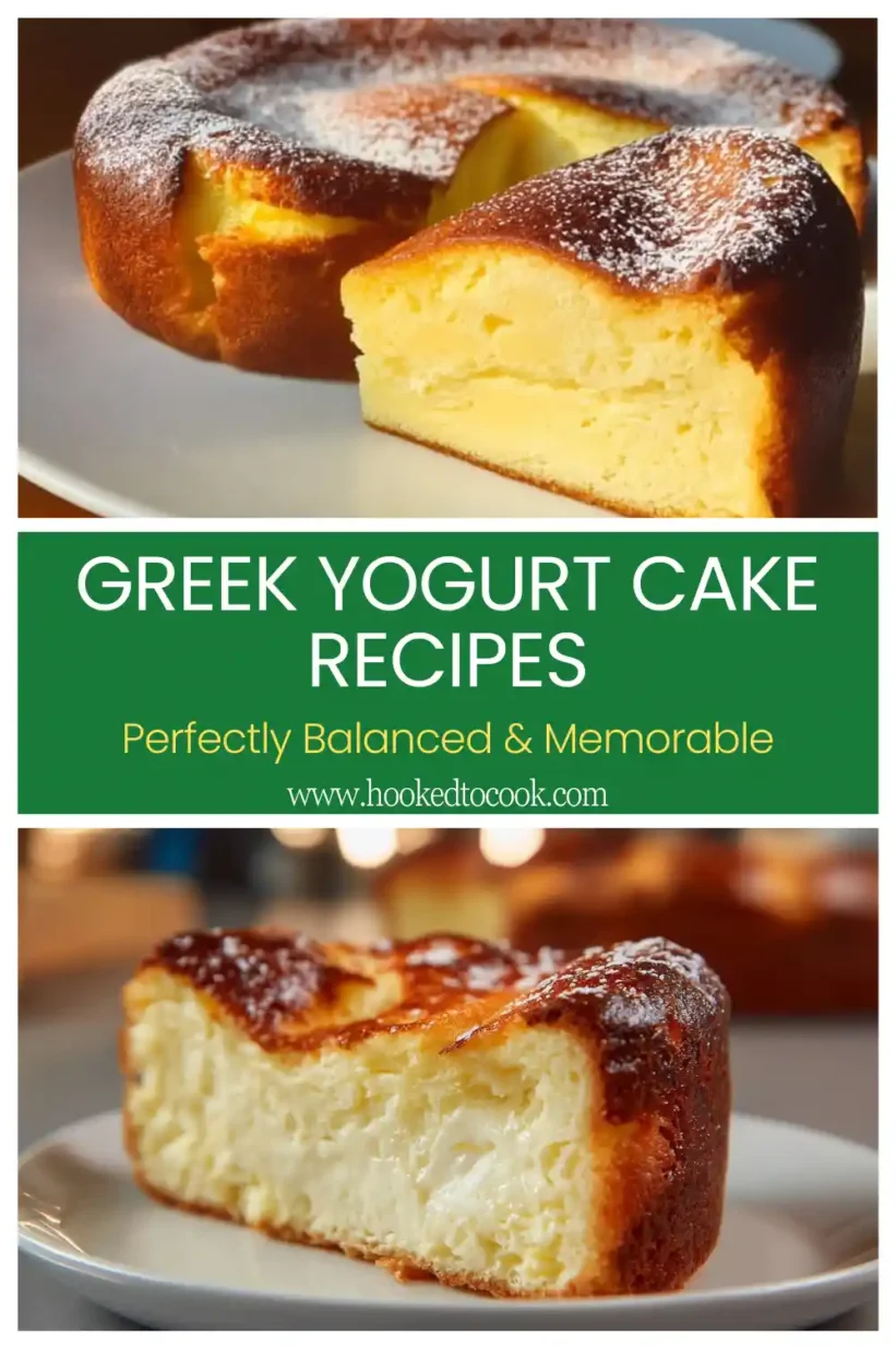Delicious Greek yogurt cake and recipes for healthy desserts 