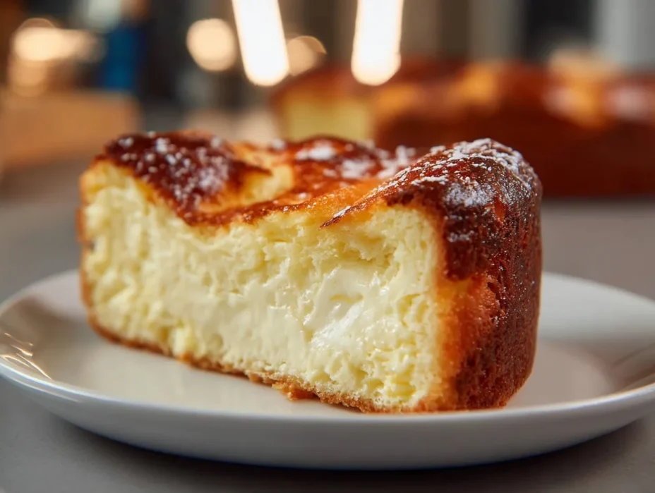 Greek yogurt cake and recipes served