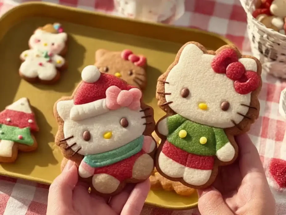 A plate of homemade Kitty Cookies for pets, featuring healthy ingredients.