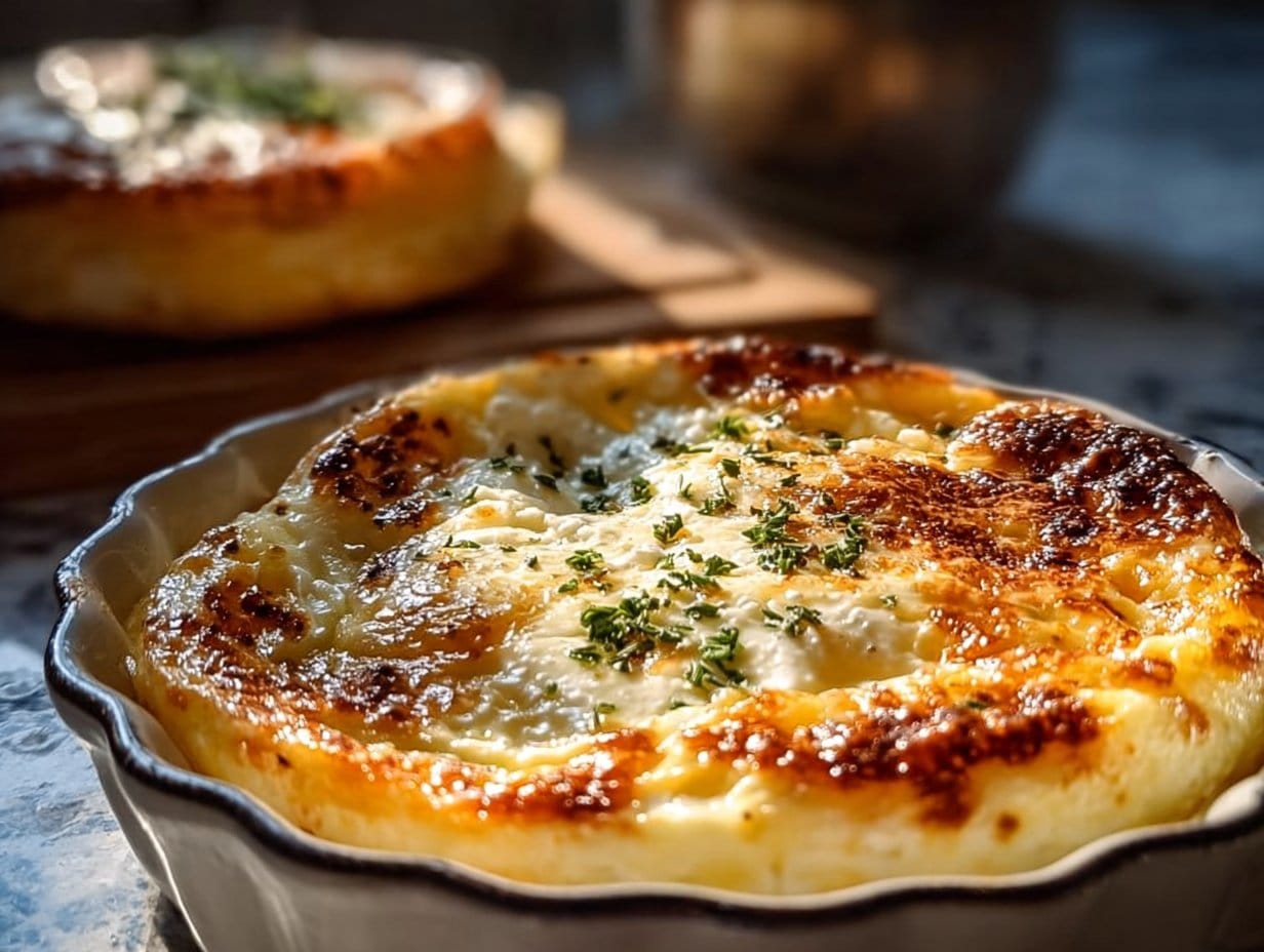 Baked Cottage Cheese Eggs