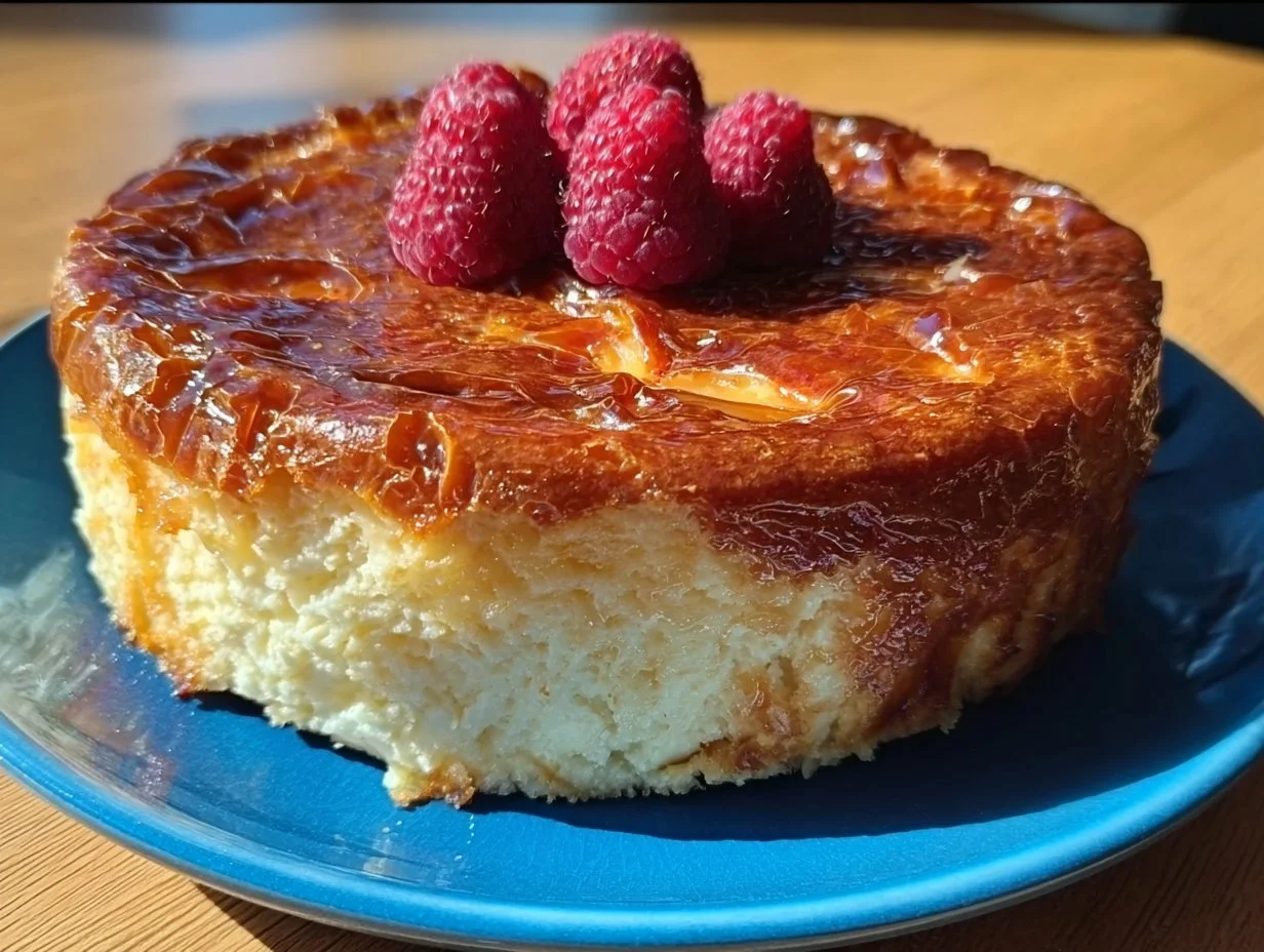 Delicious creamy yogurt cake with fresh berries and whipped cream toppings