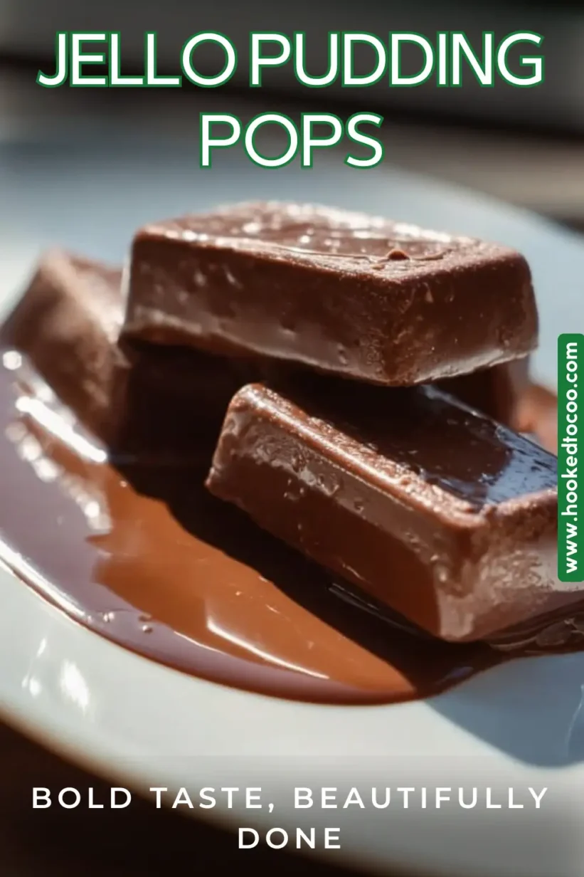 Delicious homemade Jello pudding pops ready to be enjoyed on a hot day.