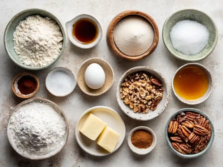 ingredients for Chewy French Toast Cookies