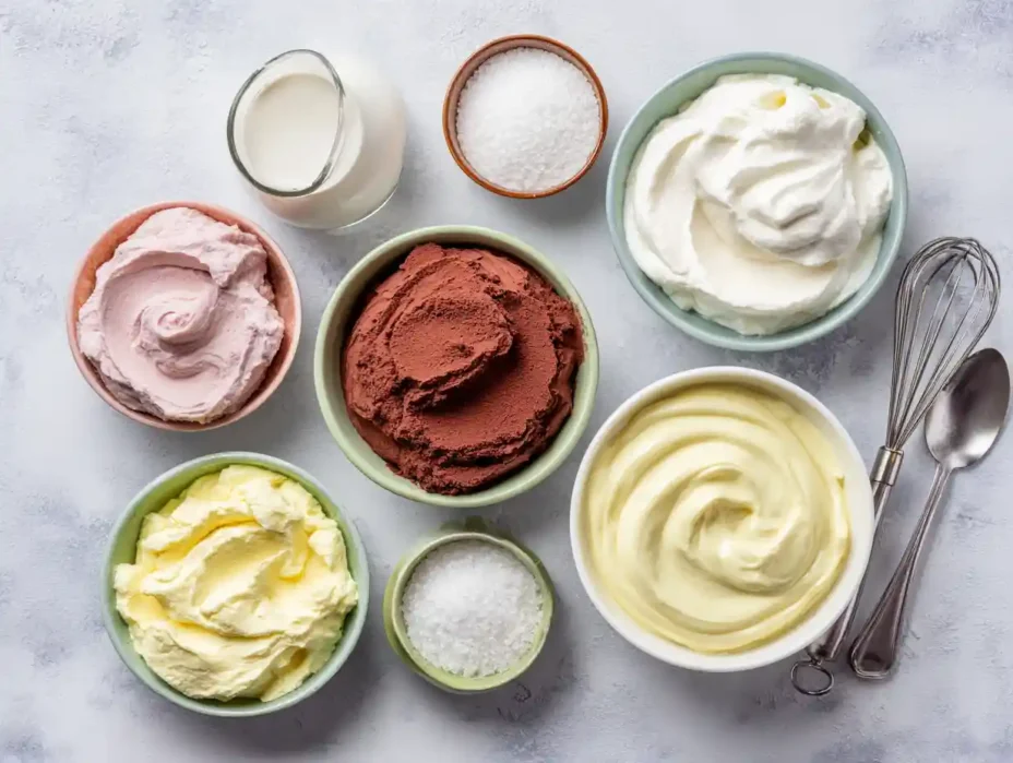 ingredients for Jello Pudding Pops