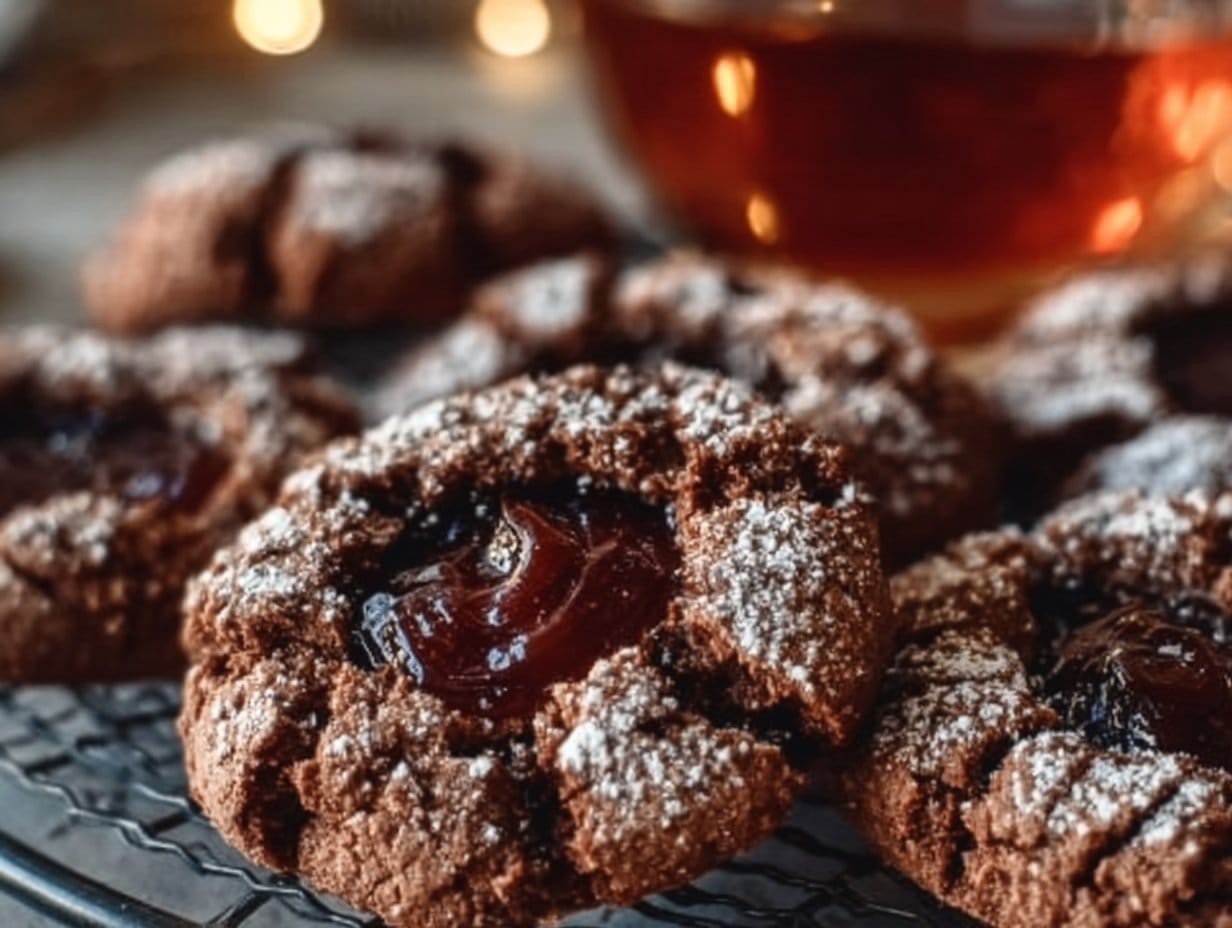 Chocolate Thumbprint Cookies: A Melt-in-Your-Mouth Indulgence