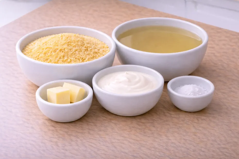 Creamy Grits ingredients