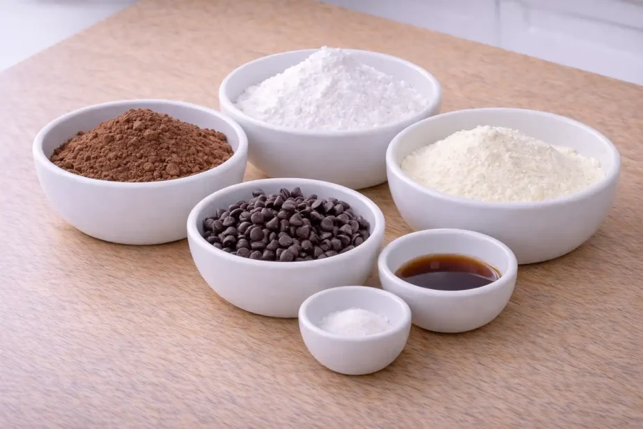 Homemade Hot Cocoa Mix ingredients
