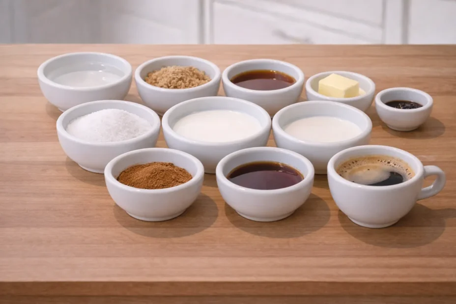 Iced French Toast ingredients