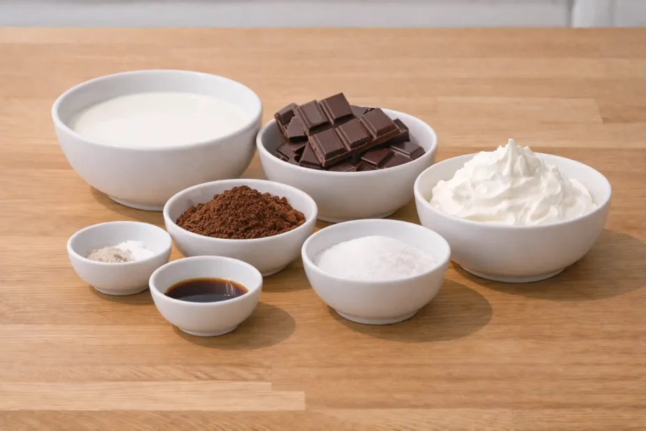 Italian Hot Chocolate ingredients