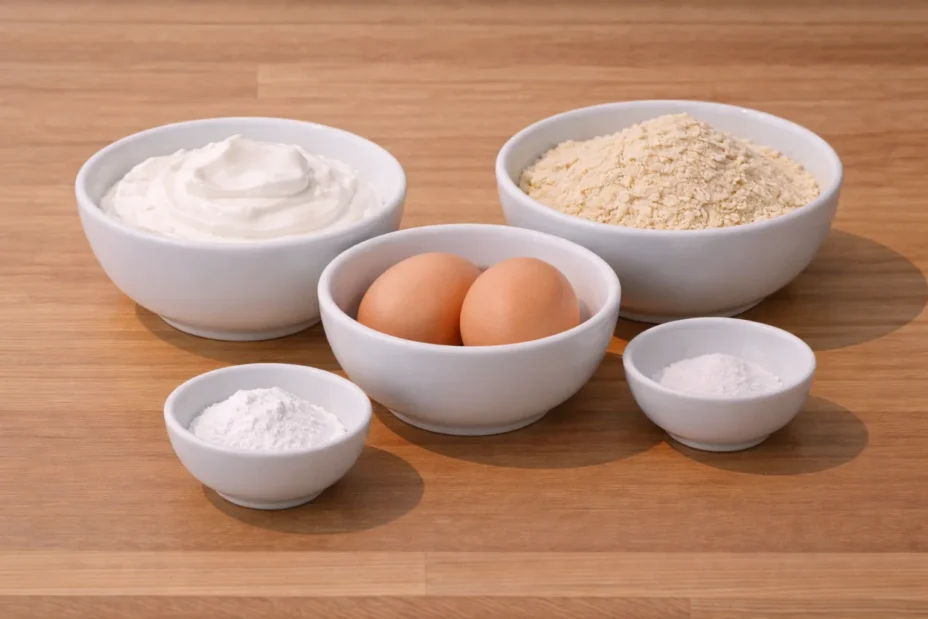 Zero Carb Yogurt Bread ingredients