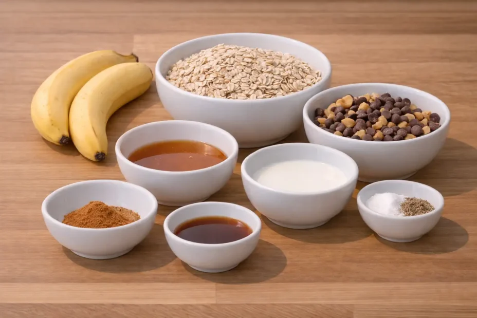 banana oatmeal ingredients