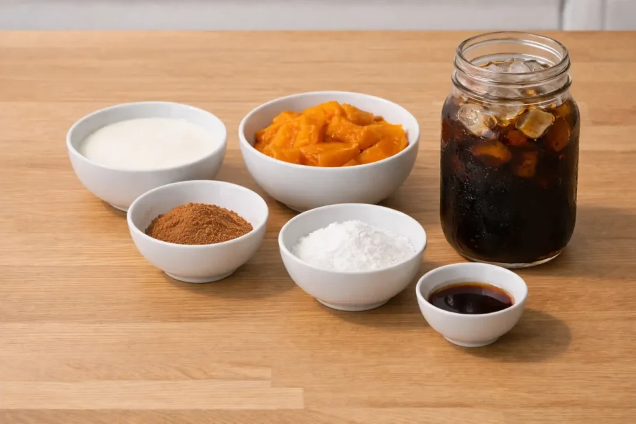 pumpkin cold foam ingredients