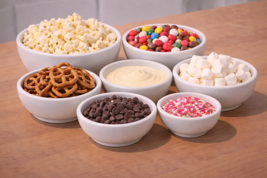 snack mix ingredients