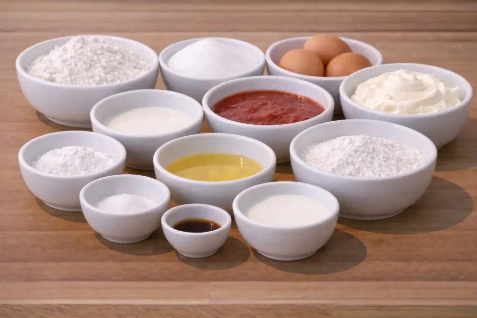 strawberry roll cake ingredients