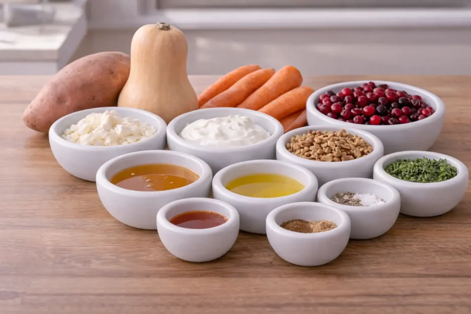 sweet potato lasagna ingredients