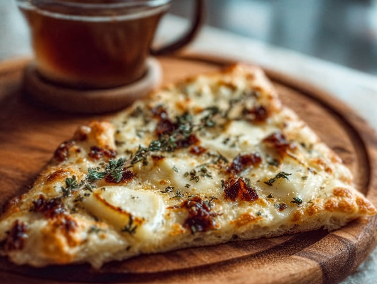 Crispy Flatbread with Brie