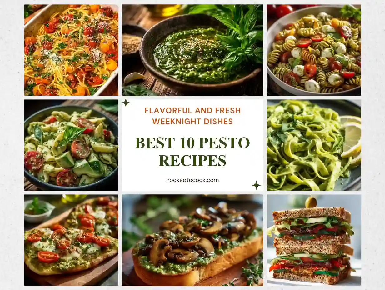 Delicious homemade Pesto Recipes for fresh weeknight dishes