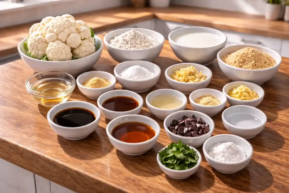 Air Fried Cauliflower Wings