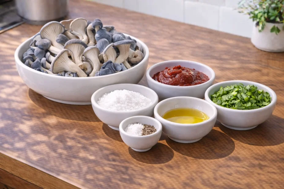 Blue Oyster Mushrooms