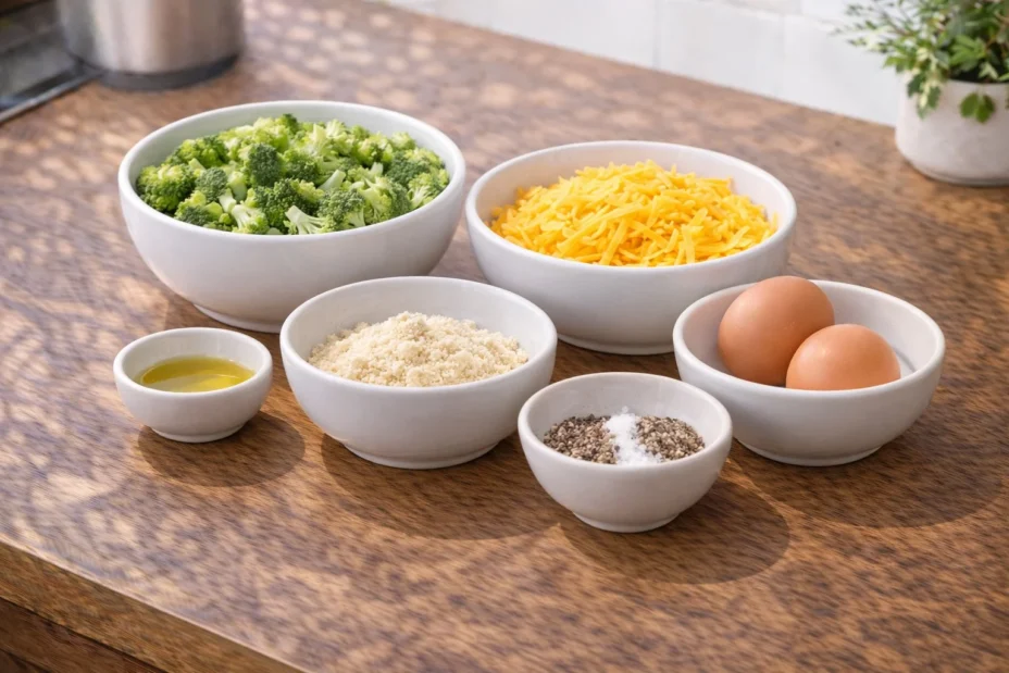 Crispy Broccoli Cheese Rounds