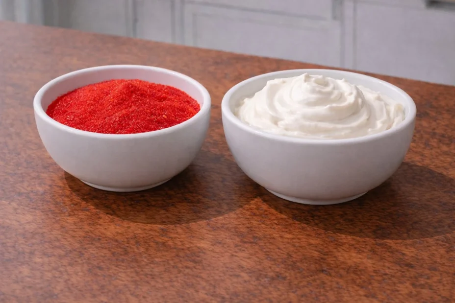 Strawberry Jello Greek Yogurt Dessert ingredients