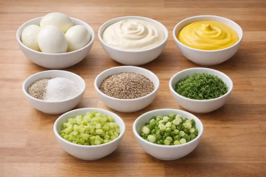 egg salad ingredients