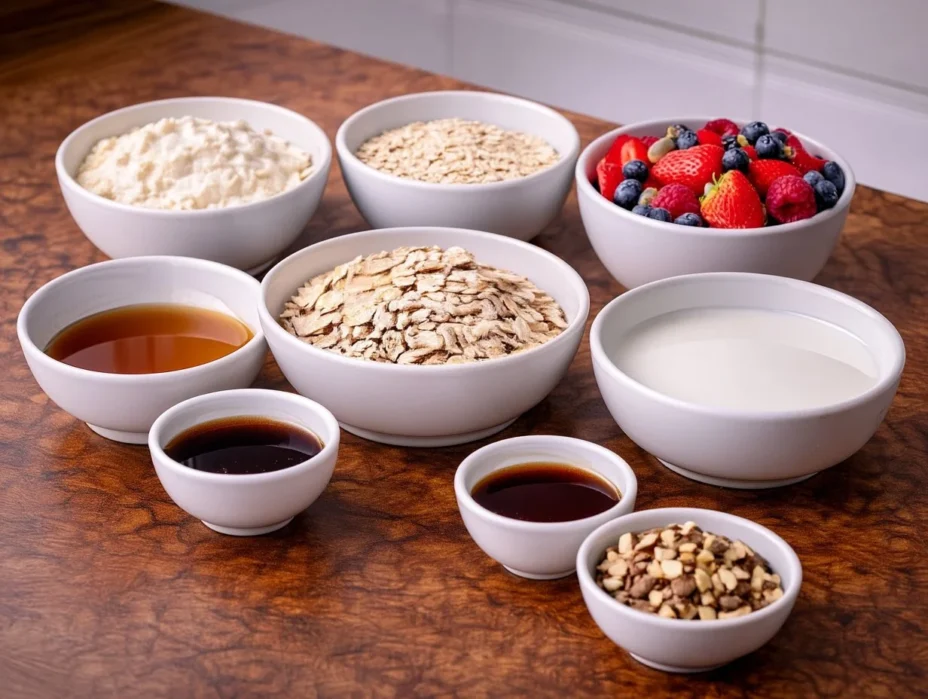 cottage cheese overnight oats