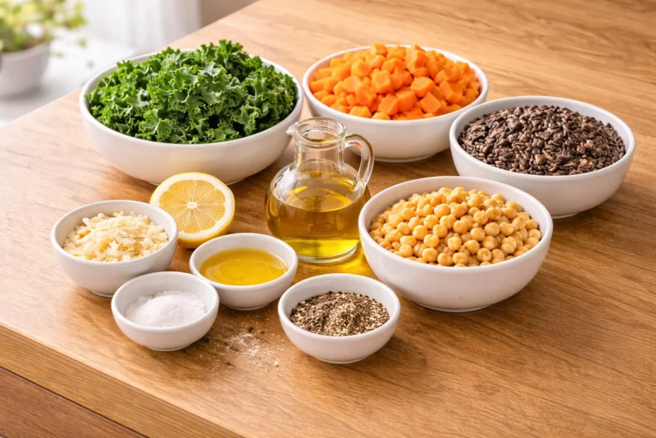 Kale & Sweet Potato Wild Rice Bow