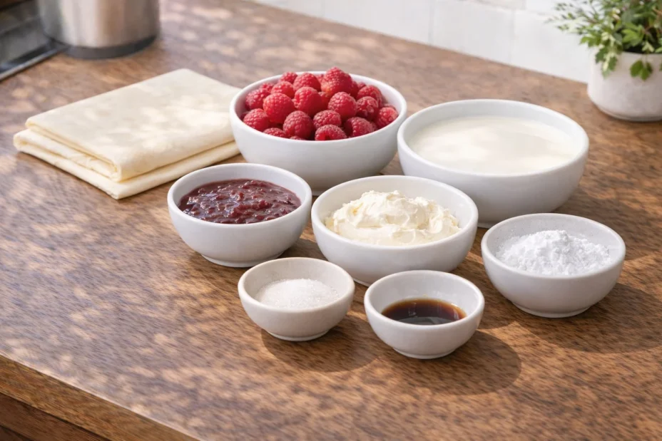 Raspberry Mille-Feuille