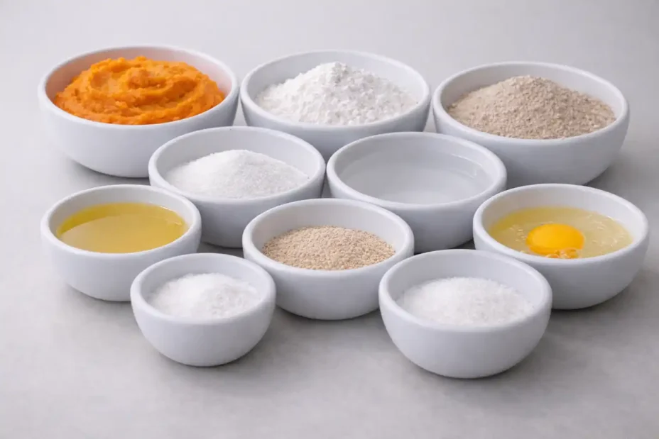 sweet potato rolls ingredients