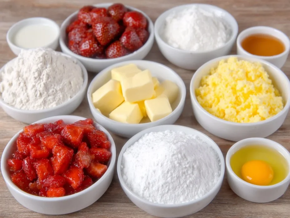 Glazed Strawberry Bread