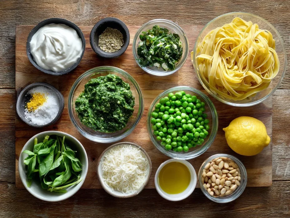 Green Goddess Fettuccine