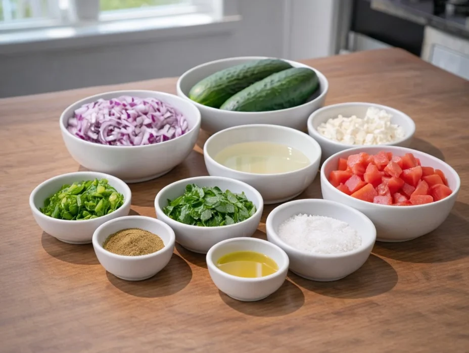 Indian Cucumber Salad