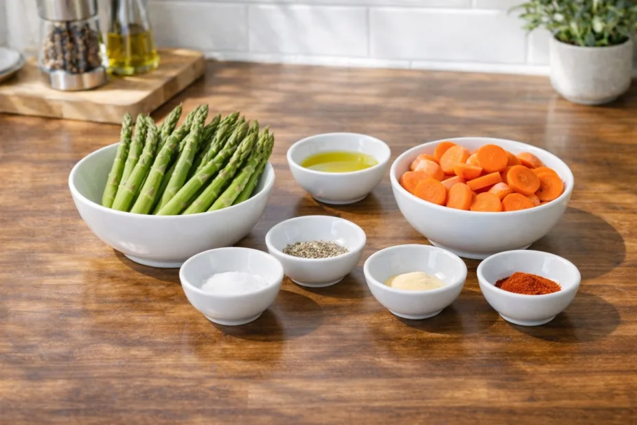 oven-roasted asparagus