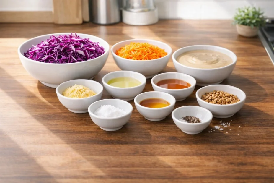 Red Cabbage Coleslaw