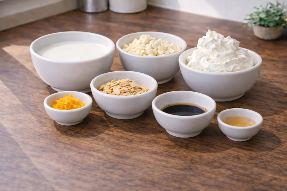 White Chocolate Orange Almond Latte