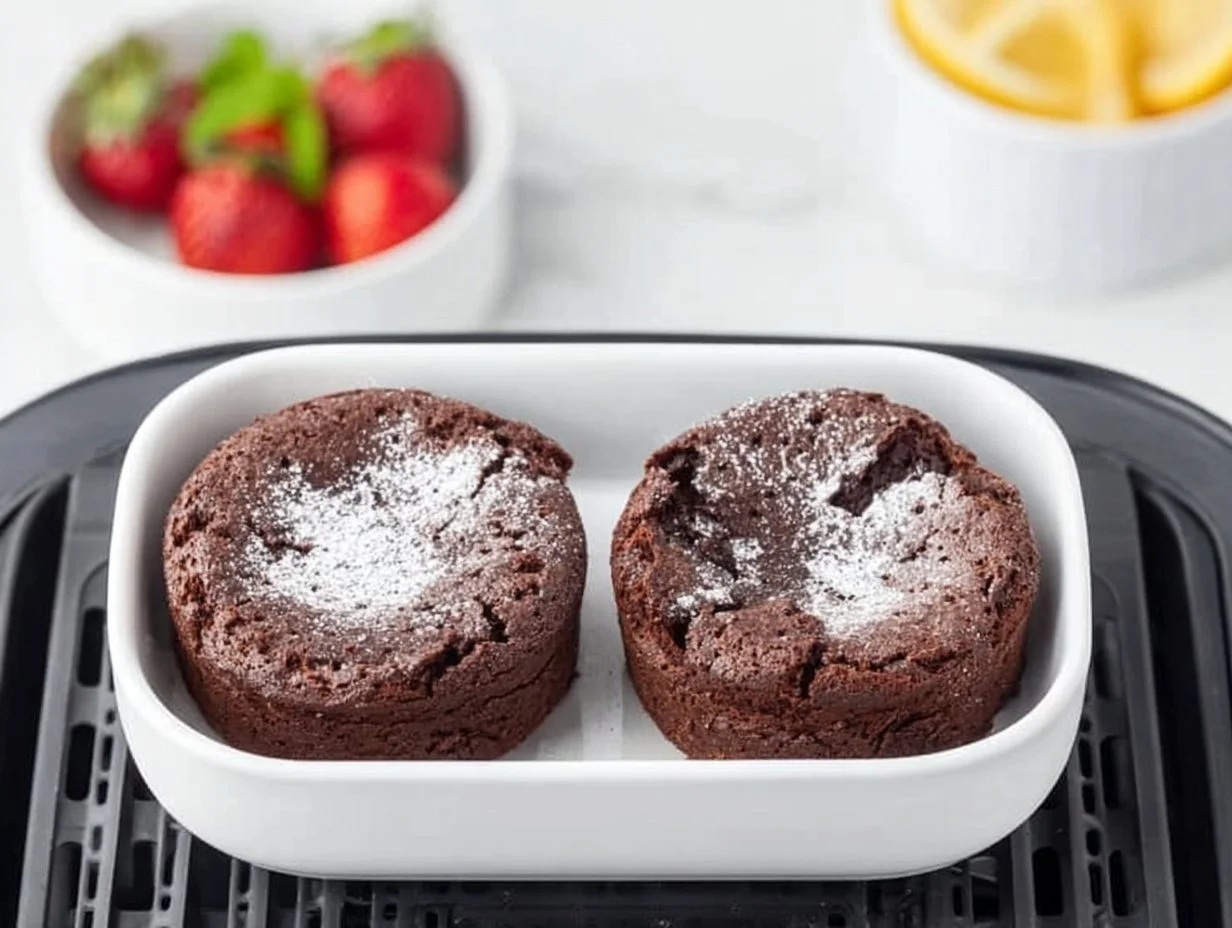 Air Fryer Lava Cake